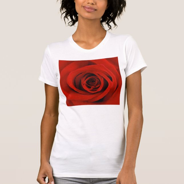 Camiseta Rosa rojo (Anverso)