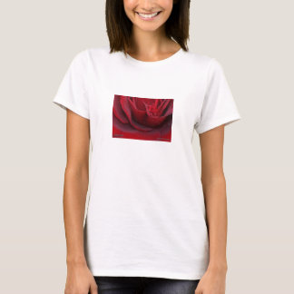 Camiseta Rosa rojo rojo