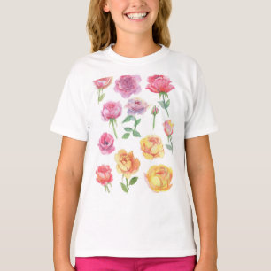 Camiseta Rosa rosa 