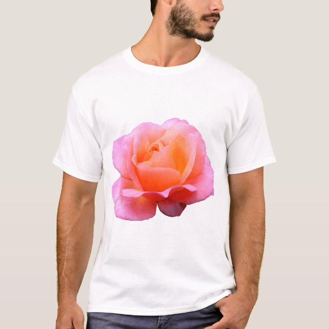 Camiseta Rosa rosa (Anverso)