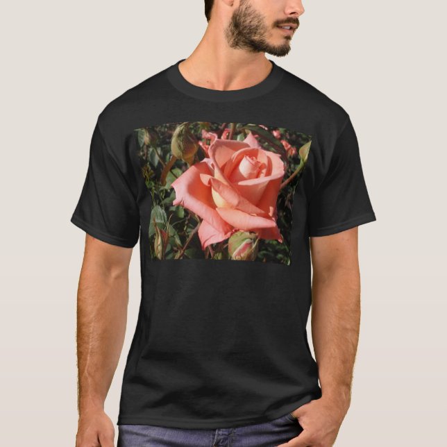 Camiseta Rosa Rosa Melocotón (Anverso)