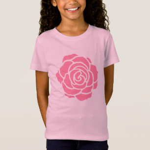 Camiseta rosa rosa (niño)