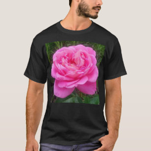 Camiseta Rosa rosa romántico "Leonardo Da Vinci"