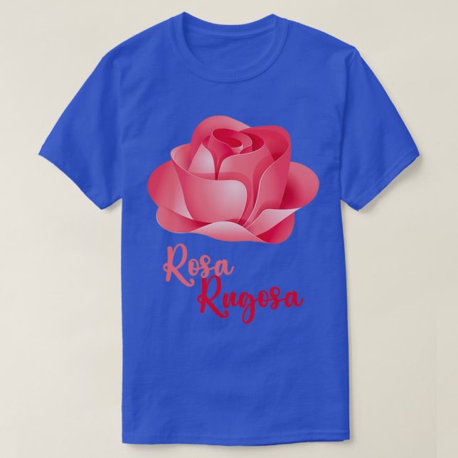 Camiseta Rosa Rugosa (Diseño del anverso)