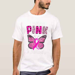 Camiseta rosa Soy un superviviente rosado