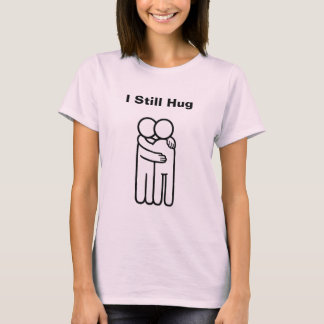 Camiseta rosa "Todavía abro"