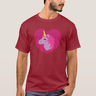 Camiseta rosa unicornio