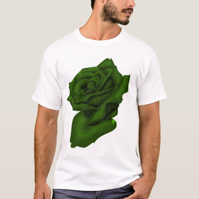Camiseta Rosa verde (Anverso)