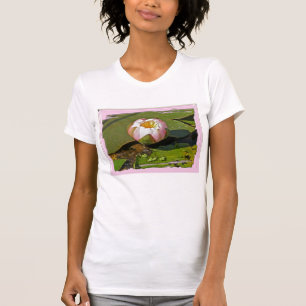 Camiseta Rosa Water-Lily Bud