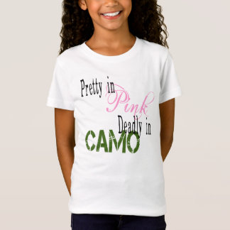 Camiseta Rosa y Camo
