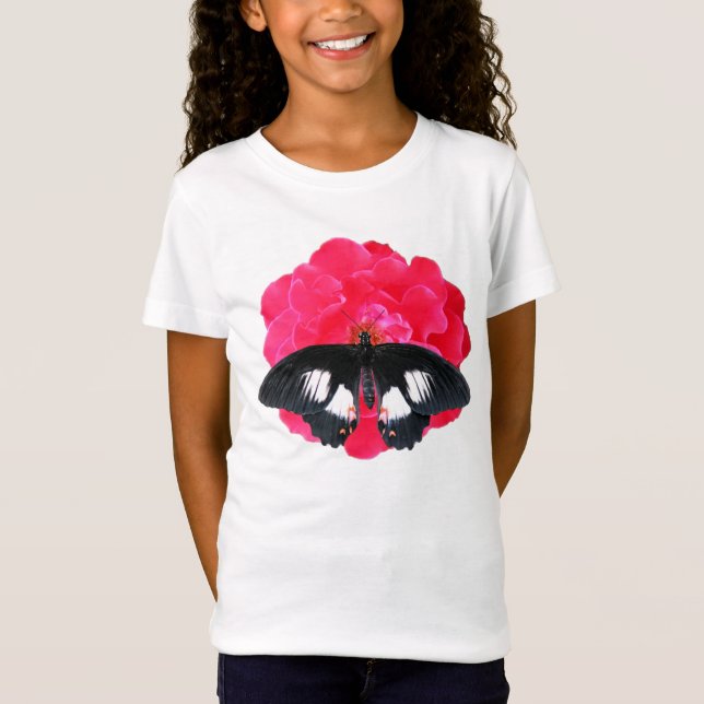 Camiseta Rosa y cola de inflexión (Anverso)