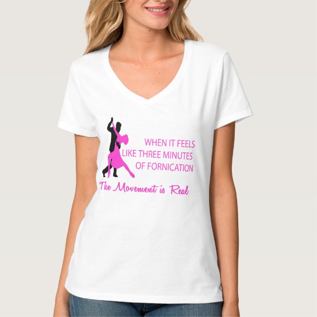 Camiseta rosa y negro (Anverso)