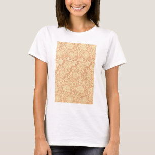 Camiseta Rosa y rosa por William Morris, Flores antiguas