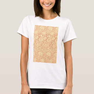 Camiseta Rosa y rosa por William Morris, Flores antiguas