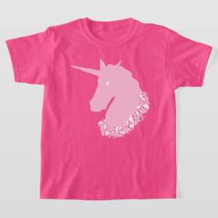 Camiseta Rosa Zombie Unicorn