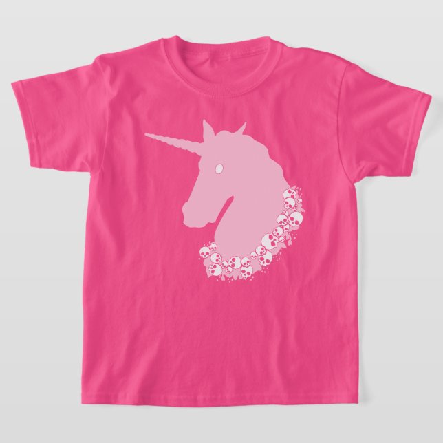 Camiseta Rosa Zombie Unicorn (Distribución)