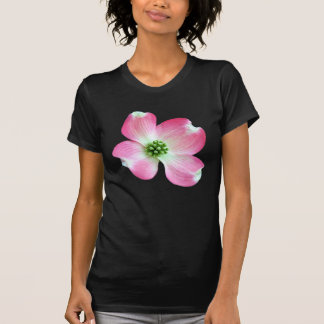 Camiseta rosada de la floración del Dogwood