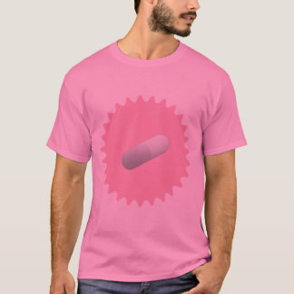 Camiseta Rosada de la laca