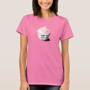 Camiseta rosada de la magdalena