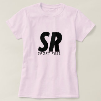 CAMISETA ROSADA DE LAS MUJERES DE SPORTREEL CON EL