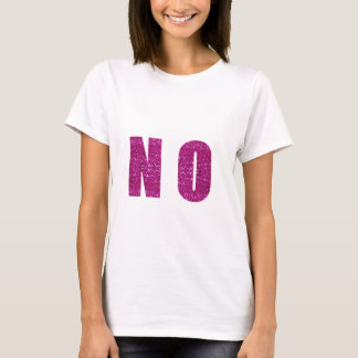 Camiseta rosado secuenciado no