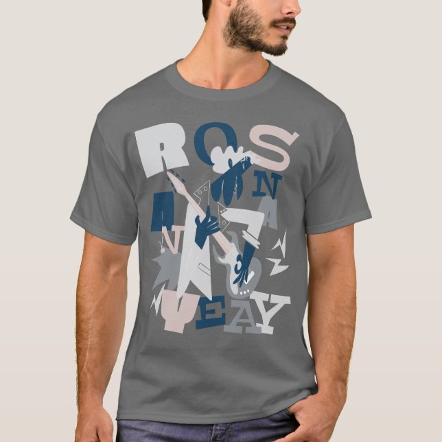 Camiseta Rosanna Toto Gray (Anverso)