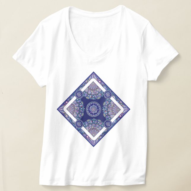 Camiseta Rosario azul (Distribución )