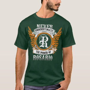 Camiseta Rosario Name Shirt Nunca Subestima El Poder O