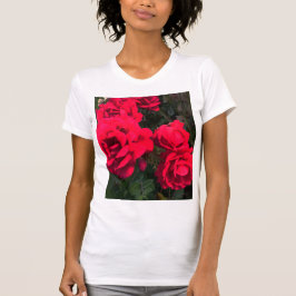 Camiseta Rosario Roses Rojos