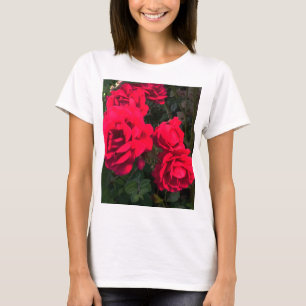 Camiseta Rosario Roses Rojos