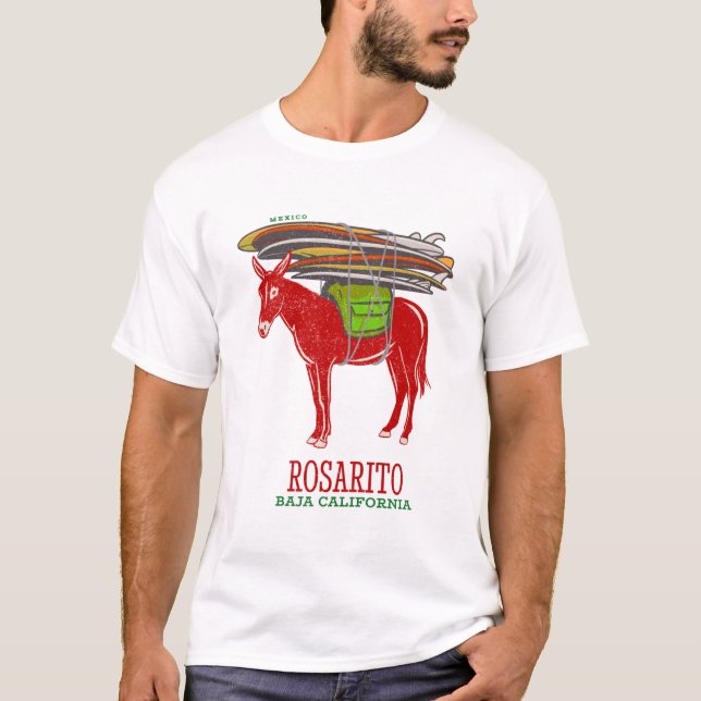 Camiseta Rosarito Baja California México (Anverso)