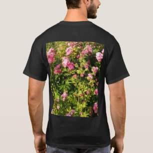 Camiseta Rosarium con flores