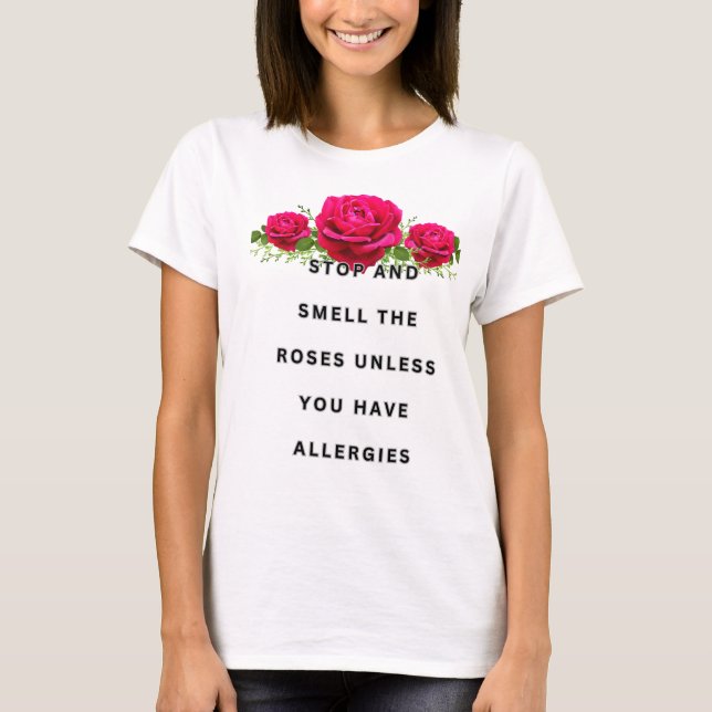 Camiseta Rosas (Anverso)