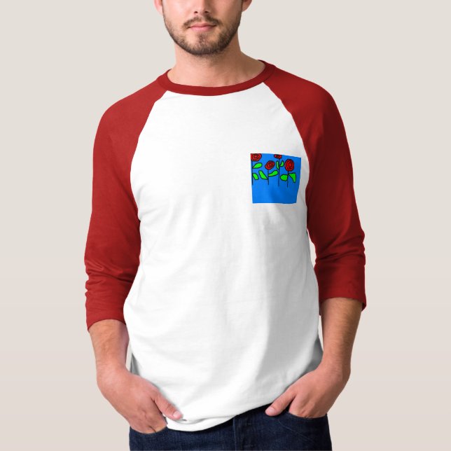 Camiseta Rosas (Anverso)