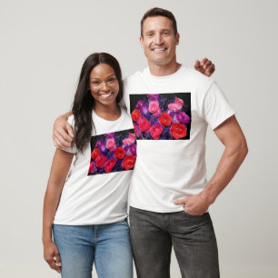 Camiseta Rosas