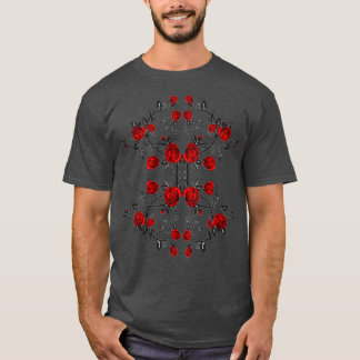 Camiseta rosas