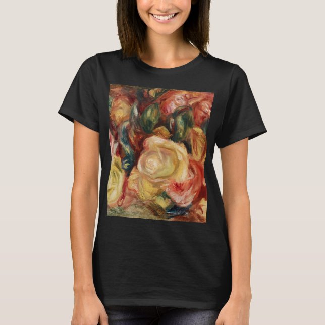Camiseta Rosas (1912) de Pierre-Auguste Renoir (Anverso)