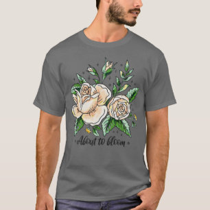 Camiseta Rosas acuarelas Floral Boutique