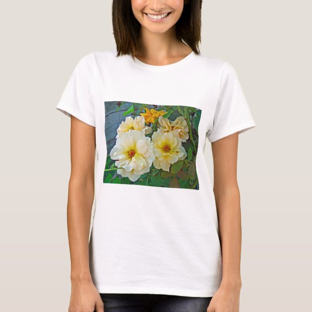 Camiseta Rosas Amarillas (Anverso)