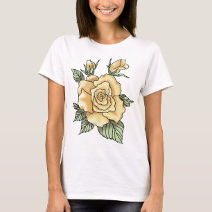 Camiseta Rosas Amarillas