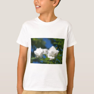 Camiseta Rosas blancas