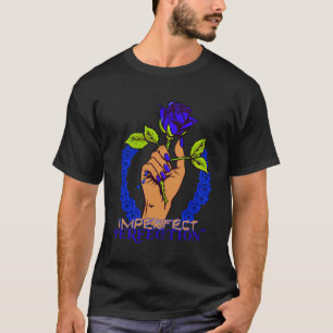 Camiseta Rosas de arte floral Melanada Reina Imperfecta