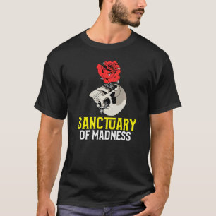 Camiseta Rosas de cráneo de Gótico estético gótico