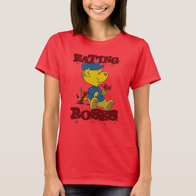 Camiseta Rosas de Ferald Eating (Anverso)