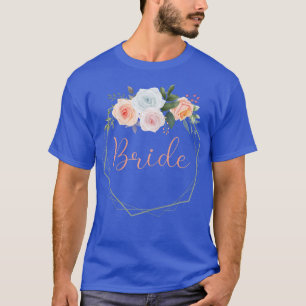 Camiseta Rosas de fiesta de soltera de mujeres novia