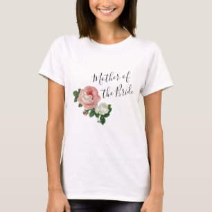 Camiseta Rosas de flores elegantes y modernas madre de la n