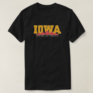 Camiseta Rosas de Iowa