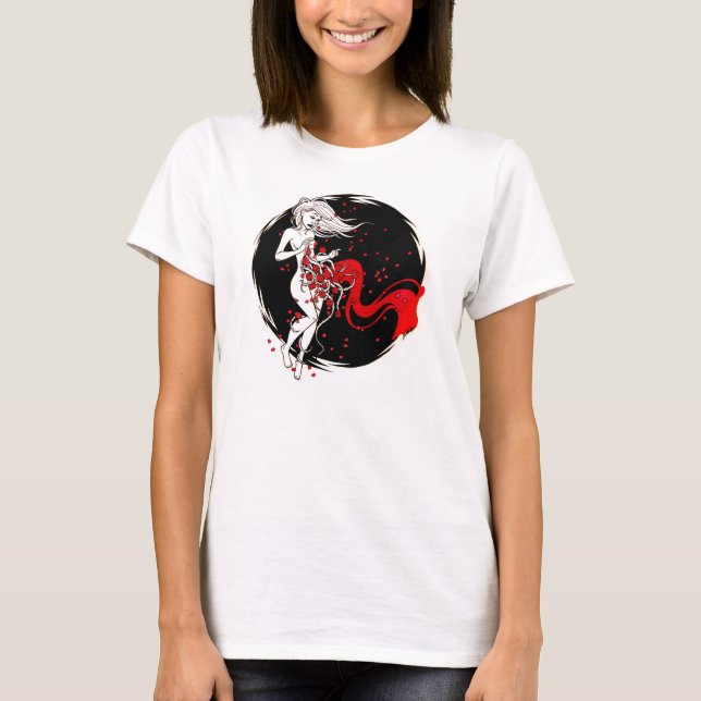 Camiseta Rosas de la sangre (Anverso)