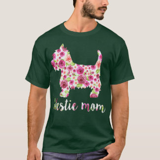 Camiseta Rosas de mamá occidental y flores Día de la Madre