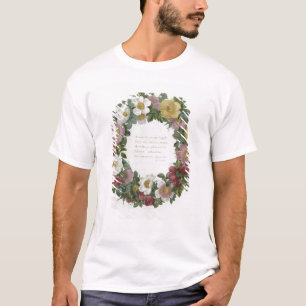 Camiseta Rosas de navidad